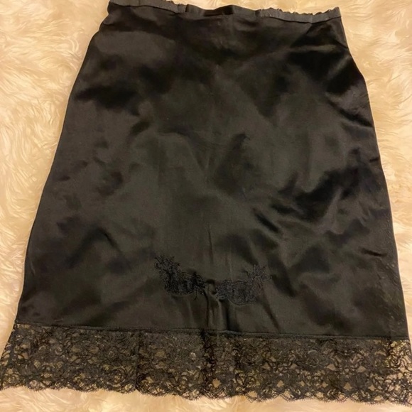 Vintage 1960s 1970s slip dress and skirt - Picture 6 of 9